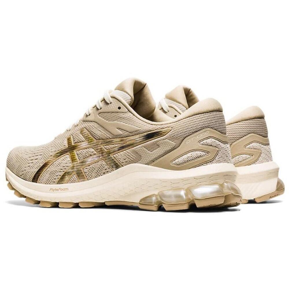 ASICS GT-1000 10 Women's Running Shoes Cream/Putty Size 8 M - Picture 4 of 8